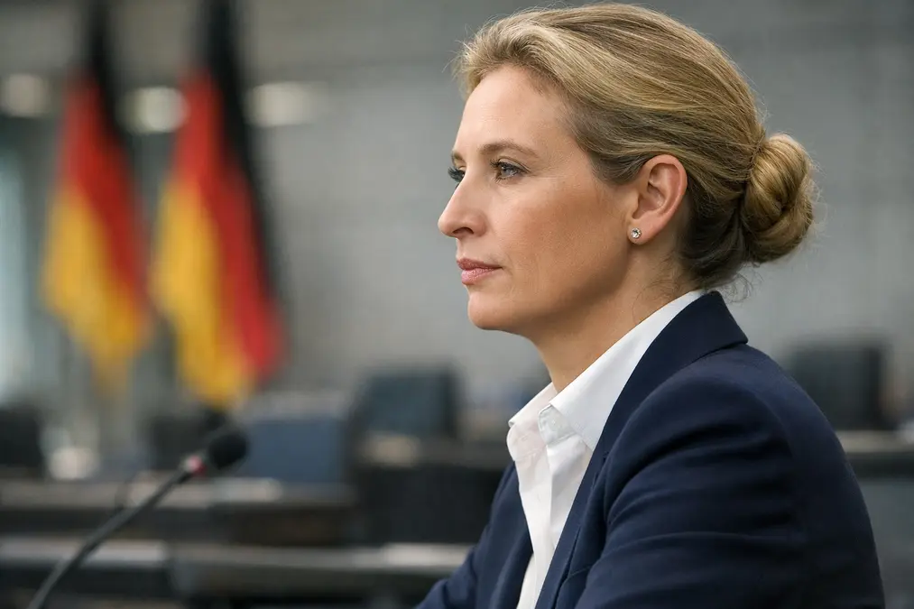 Alice Weidel Ohrprothese