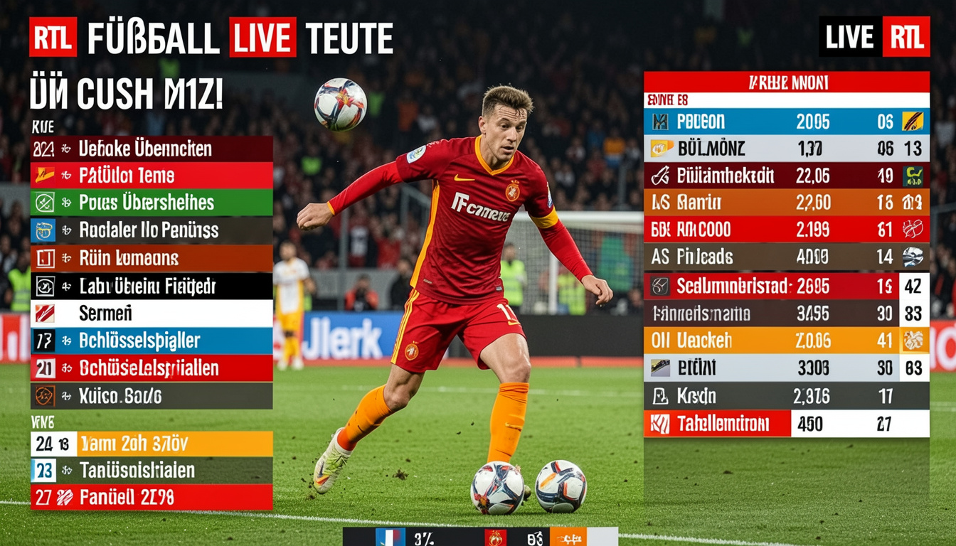 Fußball heute live RTL